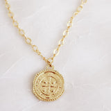 Large Benedict Coin Charm