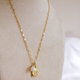 Gold Rectangle Initial Charm