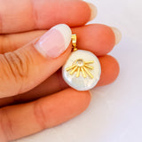 Thick Pearl Charm
