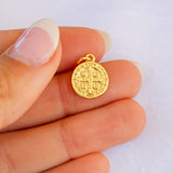 Saint Benedict Coin Charm