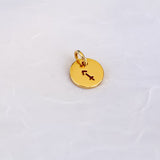 Mini Plain Zodiac Sign Charm
