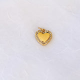 Diamond Heart Charm