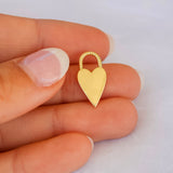 Long Heart Charm