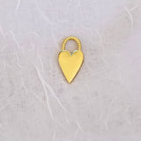 Long Heart Charm