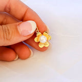 Pearl Flower Charm