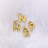 Dainty Gold Initial Charm