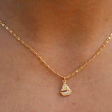 Mini Sailboat Charm