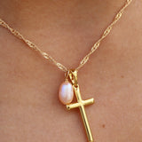 Long Cross Charm