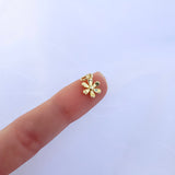 Mini Gold Flower Charm