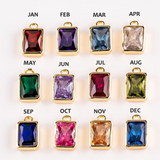 Birthstone Gem Charm