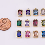 Birthstone Gem Charm
