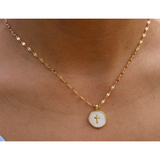 Pearl Cross Necklace
