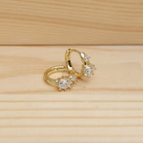 Mini Diamond Huggies