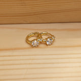 Mini Diamond Huggies