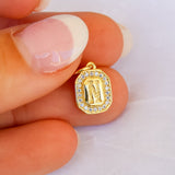 Mini Diamond Initial Charm