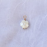 Mini Pearl Flower Bead Charm