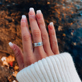 Customized Ring (Cursive Font)