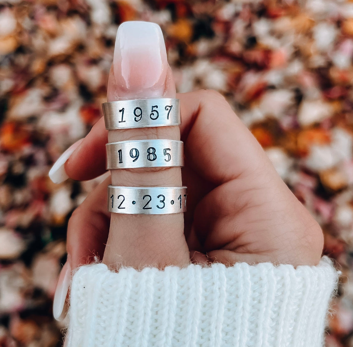 Customized Number Ring – Linked By Laur